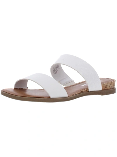 Shop Sun + Stone Easten Womens Slide Sandals In White