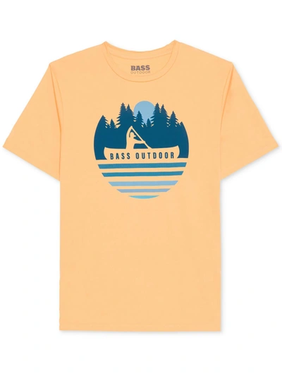 Shop Bass Outdoor Mens Logo Crewneck Graphic T-shirt In Multi
