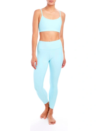 Shop Sage Womens Bralette Workout Sports Bra In Blue