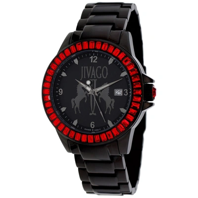 Jivago Women's Black Dial Watch In Black