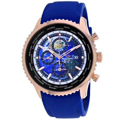 Seapro Men's Blue Dial Watch In Blue