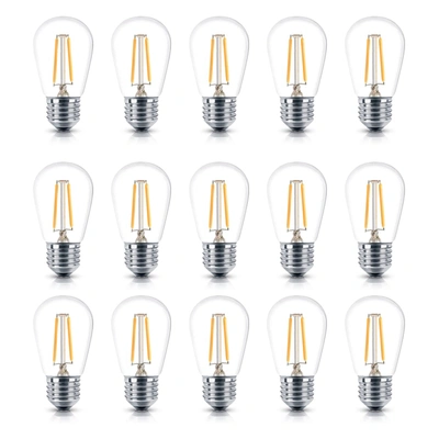 Brightech 15 Pack S14 2-watt Led Light Bulbs