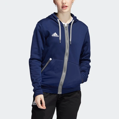 Shop Adidas Originals Women's Adidas Team Issue Full-zip Hoodie In Multi