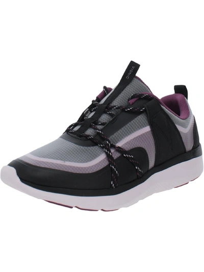 Shop Vionic Austyn Womens Fitness Lace Up Athletic And Training Shoes In Black