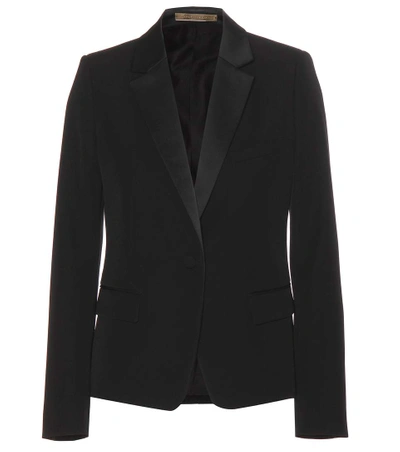 Victoria Beckham Wool Blazer In Black