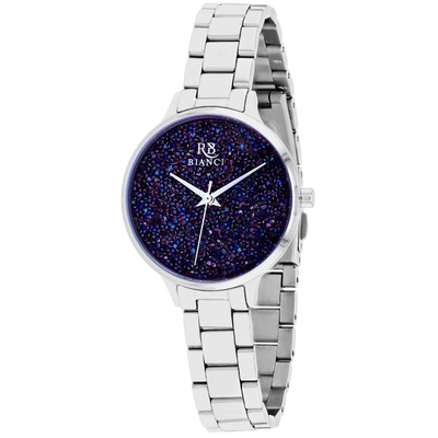 Shop Roberto Bianci Women's Purple Dial Watch In Blue