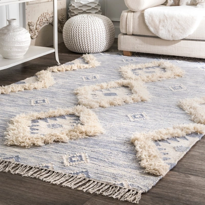 Nuloom Savannah Moroccan Fringe Rug