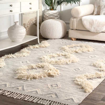 Nuloom Savannah Moroccan Fringe Rug
