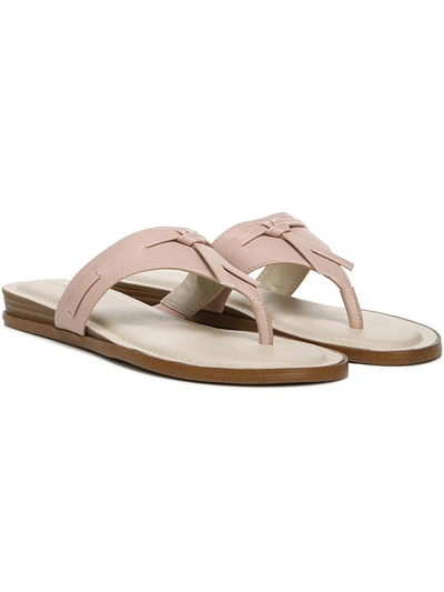 Lifestride Rio Womens Faux Leather Pebbled Flip-flops In Multi