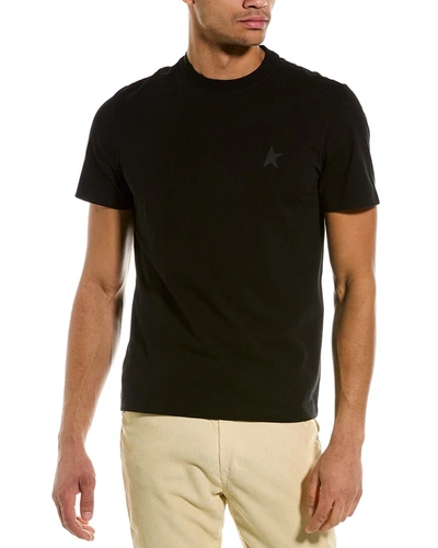 Shop Golden Goose Star Collection T-shirt In Black