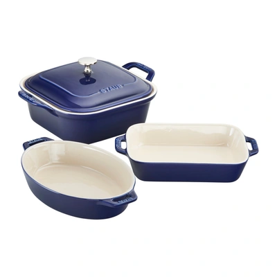 Staub Ceramics 4-pc Mixed Baking Dish Set