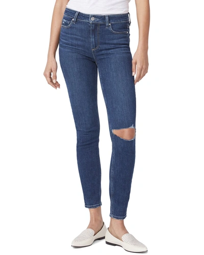 Shop Paige Hoxton Ankle Skinny Pant In Blue