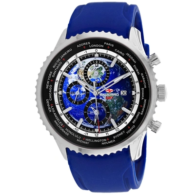 Seapro Men's Blue Dial Watch In Blue