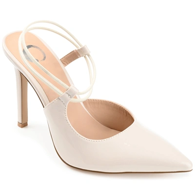 Journee Collection Collection Women's Gracelle Pump In Beige