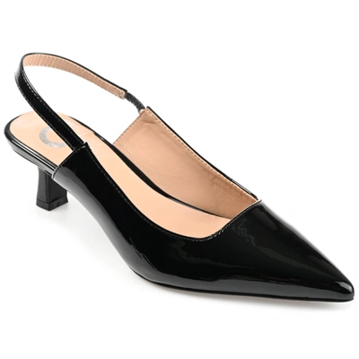 Journee Collection Paulina Slingback Pump In Black