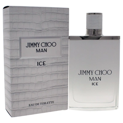 Shop Jimmy Choo M-5277 3.3 oz Man Ice Edt Spray For Men In Grey