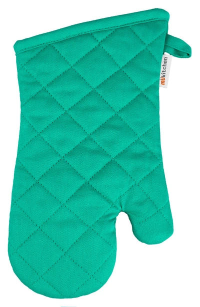 Mu Kitchen 100% Cotton Terry-lined Oven Mitt, 13-inch