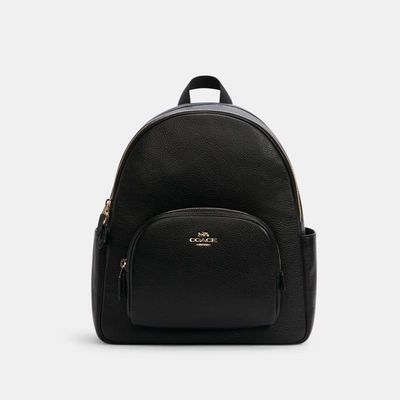 Coach Outlet Mini Court Backpack In Black
