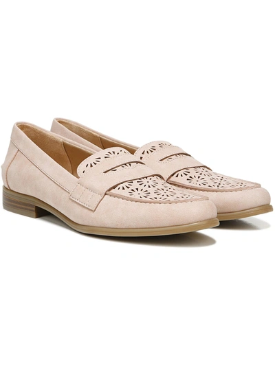Shop Lifestride Madison Perf Womens Faux Suede Slip On Loafers In Pink