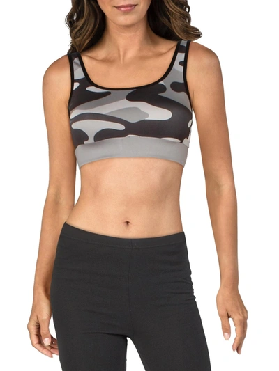 Shop Cor Womens Fitness Yoga Sports Bra In Grey