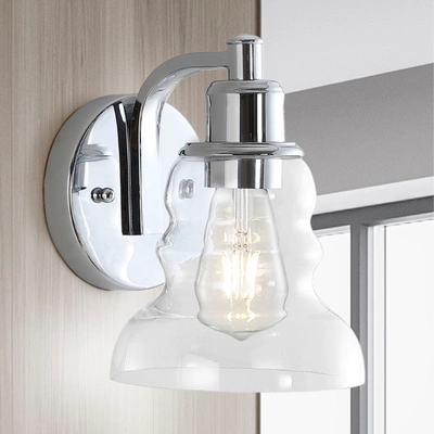 Jonathan Y Manhattan Vintage 6.5" 1-light Metal/glass Industrial Rustic Led Vanity