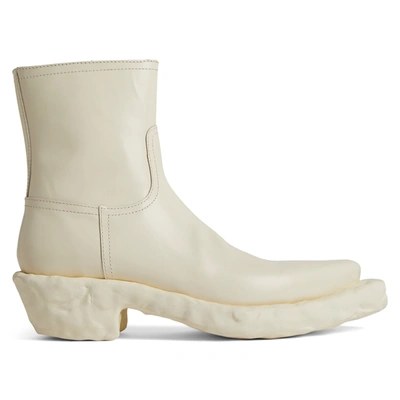 Shop Camper Ankle Boots Men  Venga In White