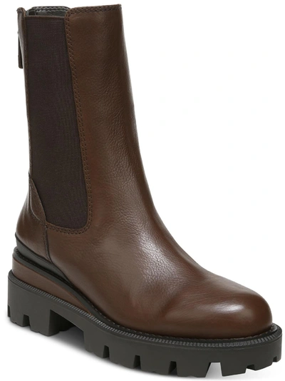 Sam Edelman Genia Womens Leather Booties Ankle Boots In Multi