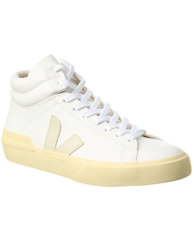 Shop Veja Minotaur Leather Sneaker In White