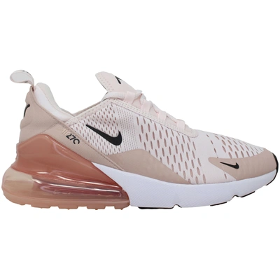 Shop Nike Air Max 270 Light Soft Pink/black Ah6789-604 Women's In Beige