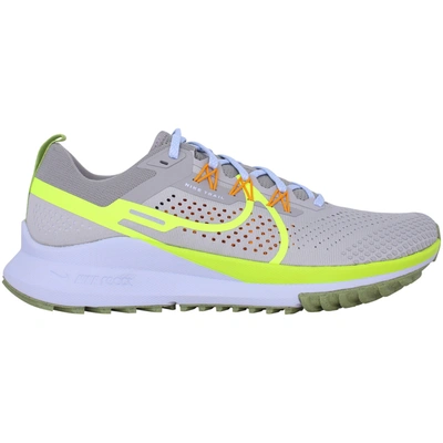 Shop Nike React Pegasus Trail 4 Iron Grey/green Dj6158-002 Men's