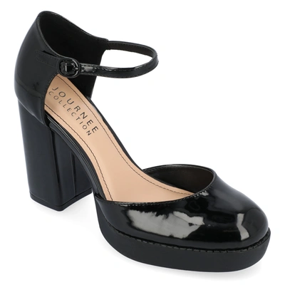 Shop Journee Collection Collection Women's Tru Comfort Foam Samarr Pumps In Black