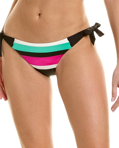 Shop Trina Turk Tie-side String Bikini Bottom In Multi