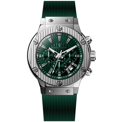 Shop Christian Van Sant Men's Monarchy Green Dial Watch