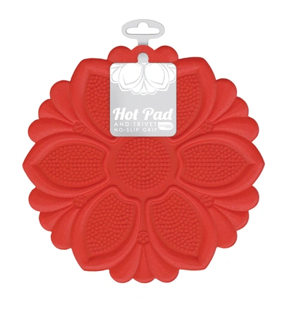 Talisman Designs Silicone Nonslip Grip Silicone Hot Pad & Trivet, Set Of 1