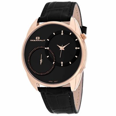 Oceanaut Men's Black Dial Watch In Black