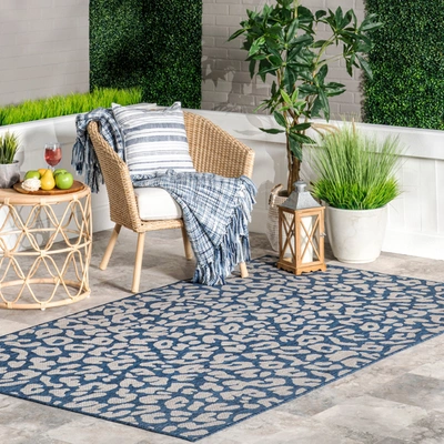 Nuloom Terenia Leopard Indoor/outdoor Area Rug