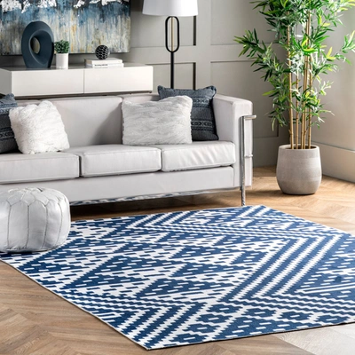 Nuloom Chiara Machine Washable Modern Geometric Area Rug