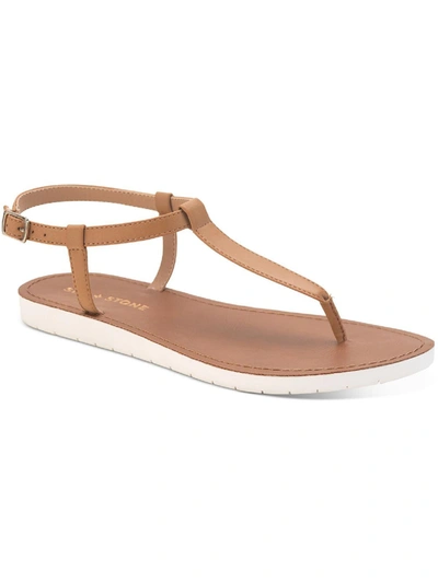 Shop Sun + Stone Kristi Womens Ankle Summer Thong Sandals In Multi
