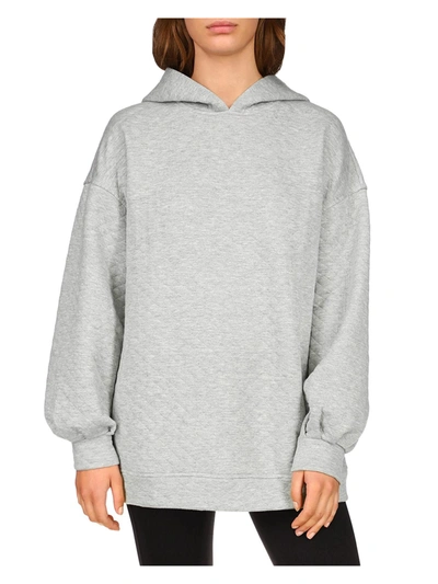 Shop Sanctuary Womens Comy Cozy Hooded Sweatshirt In Grey