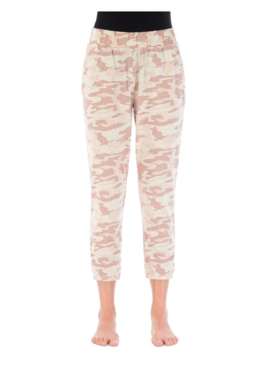 Shop Bobeau Womens Camouflage Comfy Jogger Pants In White