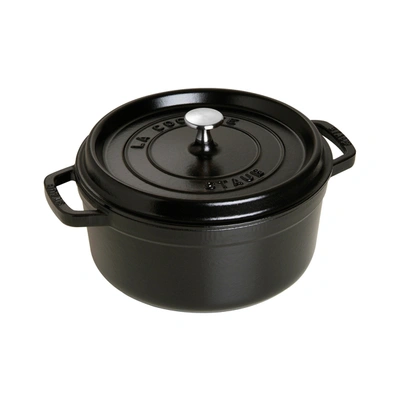 Staub Cast Iron 4-qt Round Cocotte