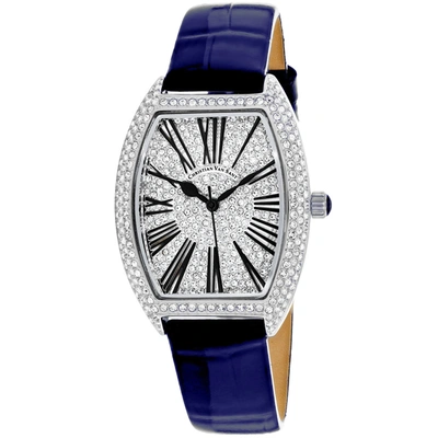 Christian Van Sant Women's Silver Dial Watch In Silver