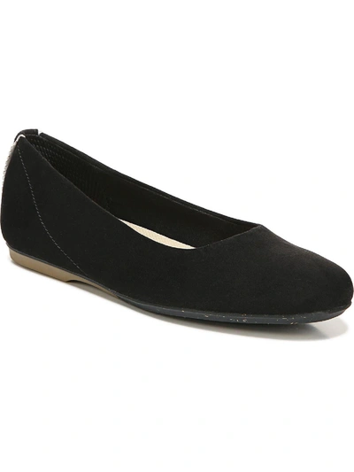 Shop Dr. Scholl's Wexley Womens Comfort Insole Slip On Ballet Flats In Black