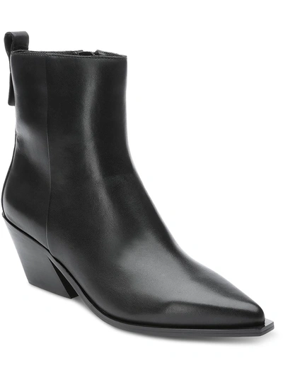 Shop Sanctuary Yolo Womens Stacked Heel Zipper Ankle Boots In Black