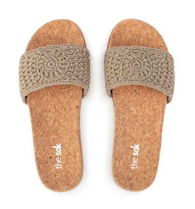 The Sak Mendocino Slide Sandal In Multi