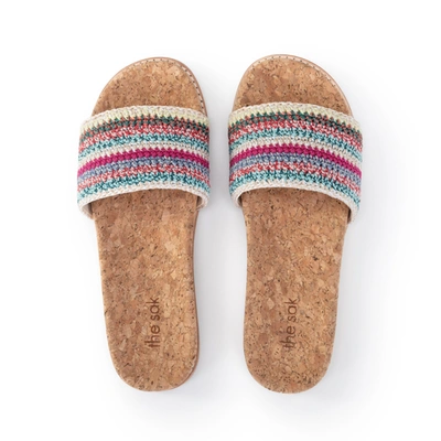 The Sak Mendocino Slide Sandal In Multi