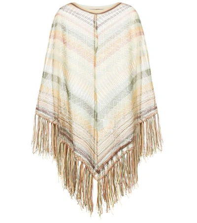 Shop Valentino Silk Poncho