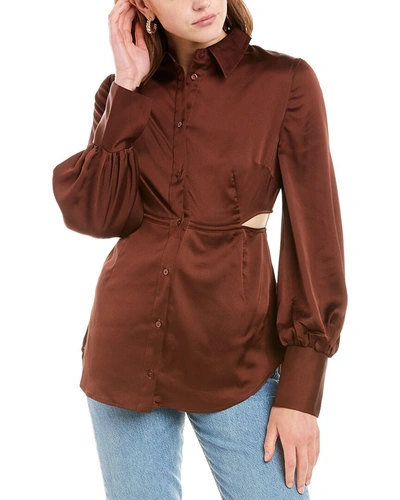 Shop Finders Andrea Shirt In Brown