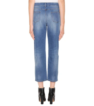 Shop Valentino Rockstud Untitled Jeans In Blue