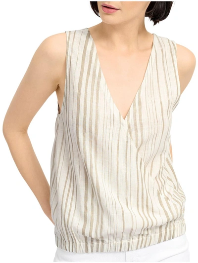 Shop Splendid Canyon Womens Surplice Striped Tank Top In Multi